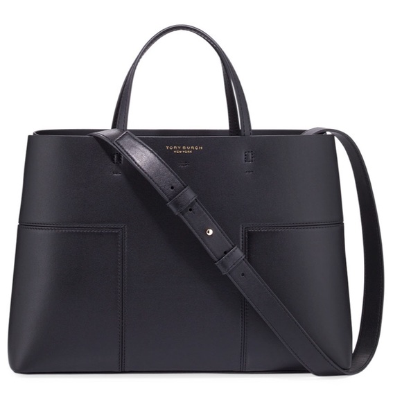 Tory Burch Triple Compartment Block Tote - Picture 2 of 8